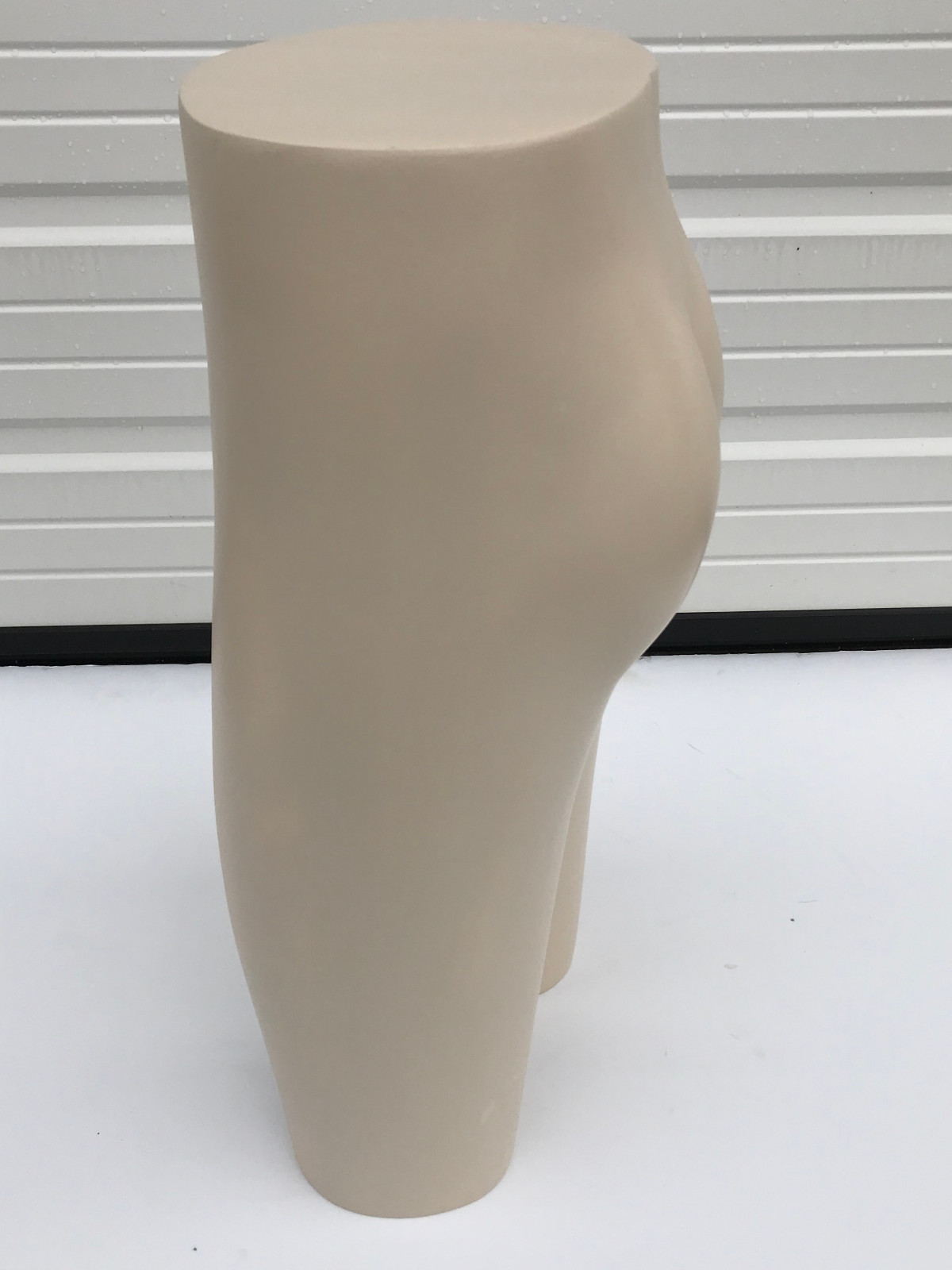 Fiberglass mannequin table top clothing display for shorts,swimwear,briefs