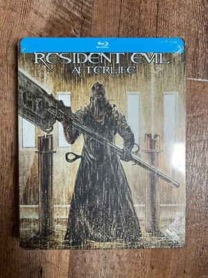 Resident Evil: Afterlife w. Project Pop Art Steelbook (Blu-ray, 2010) *NEW*