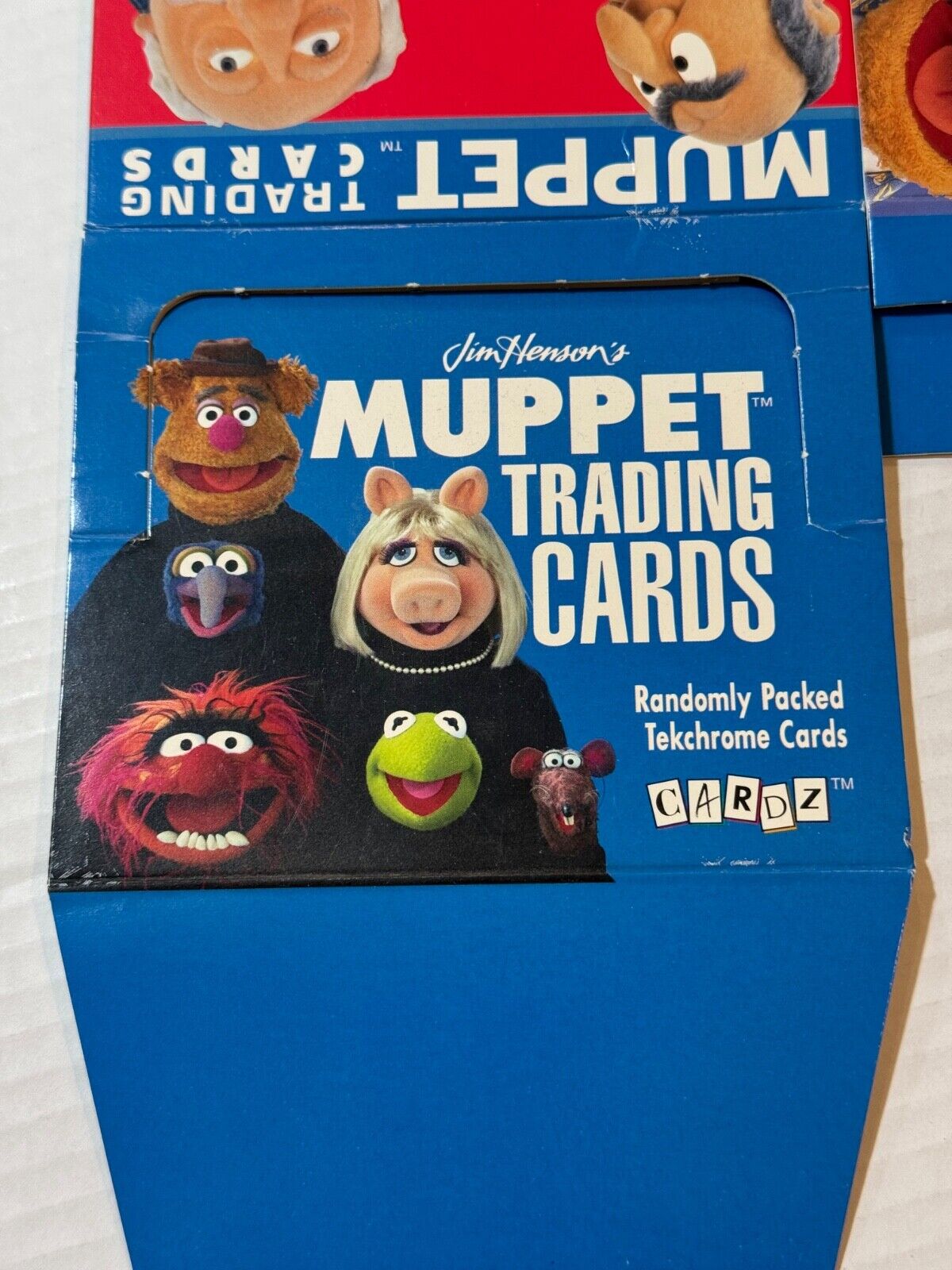 1993 Cardz Jim Henson's Muppet Trading Cards EMPTY Box 1993 Cardz Jim Henson's Muppet Trading Cards EMPTY Box