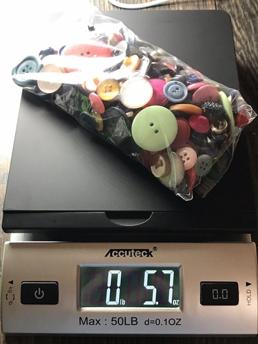 Vintage to Now Mixed Color Button Craft Lot