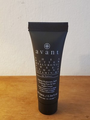 Avant Skincare Deluxe Hyaluronic Acid Vivifying Face and Eye Night Cream 10ml