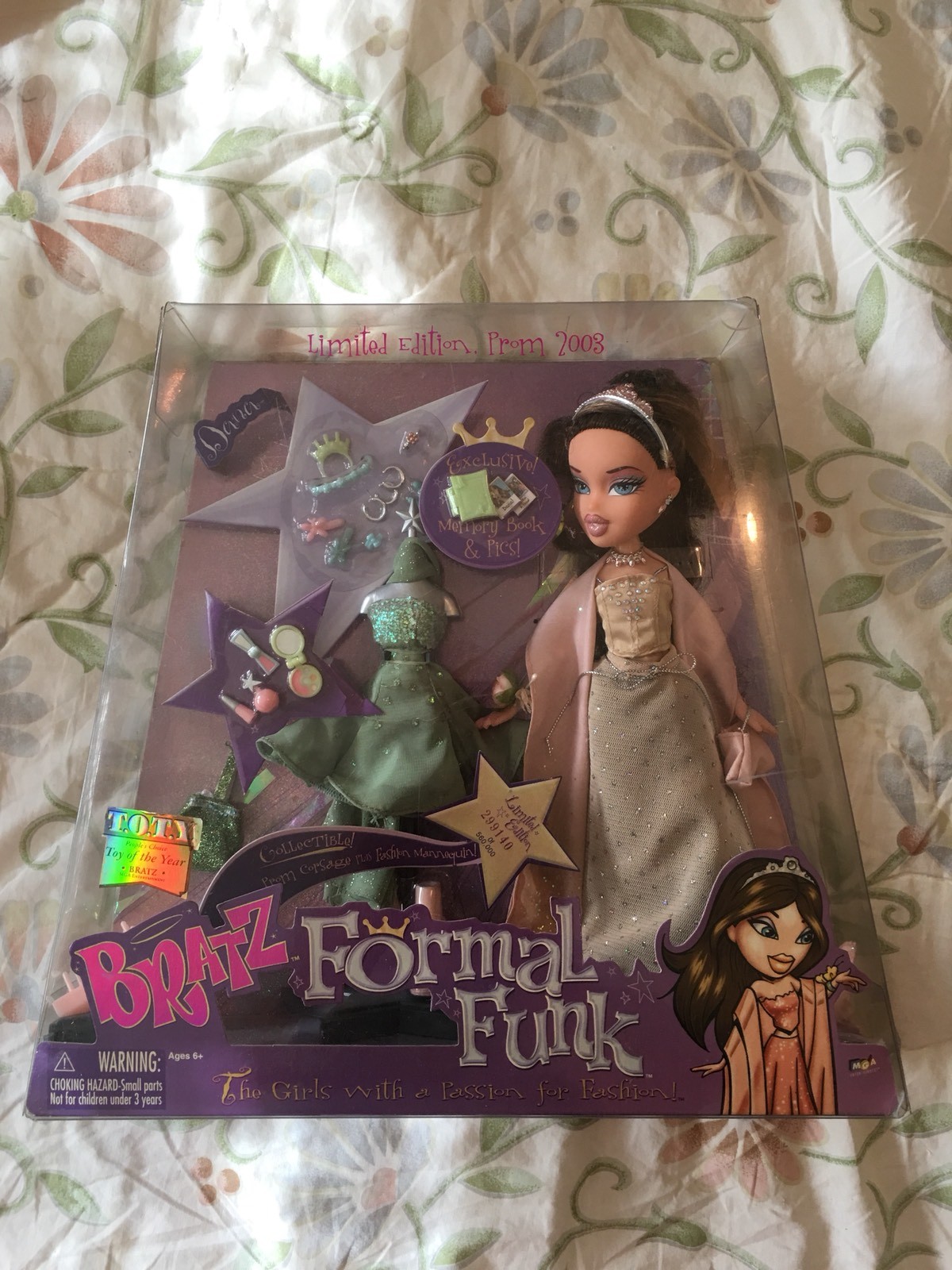 Brand New Limited Edition Rare Bratz Formal Funk Prom 2003 Dana