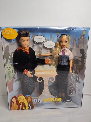 Mattel My Scene Barbie and River Night On The Town Special Edition 2003 NEW