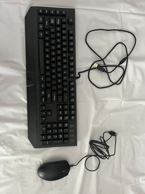 Logitech G203 Prodigy Gaming Mouse Wired & Lexma Gaming Keyboard
