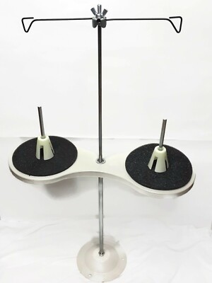  1pc. ALL METAL 2 SPOOL THREAD STAND SEWING MACHINE PART INDUSTRIAL 