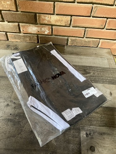 3xl Zipper Leg Opening Black And White