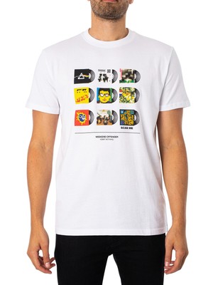 

Мужская футболка с рисунком Weekend Offender, белая, Белый, PTAW2303-WHT
