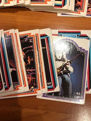 1978 Kiss Cards Series 1  Complete Set Cards 1-66 Worn, But Cheap. See Photos. 1