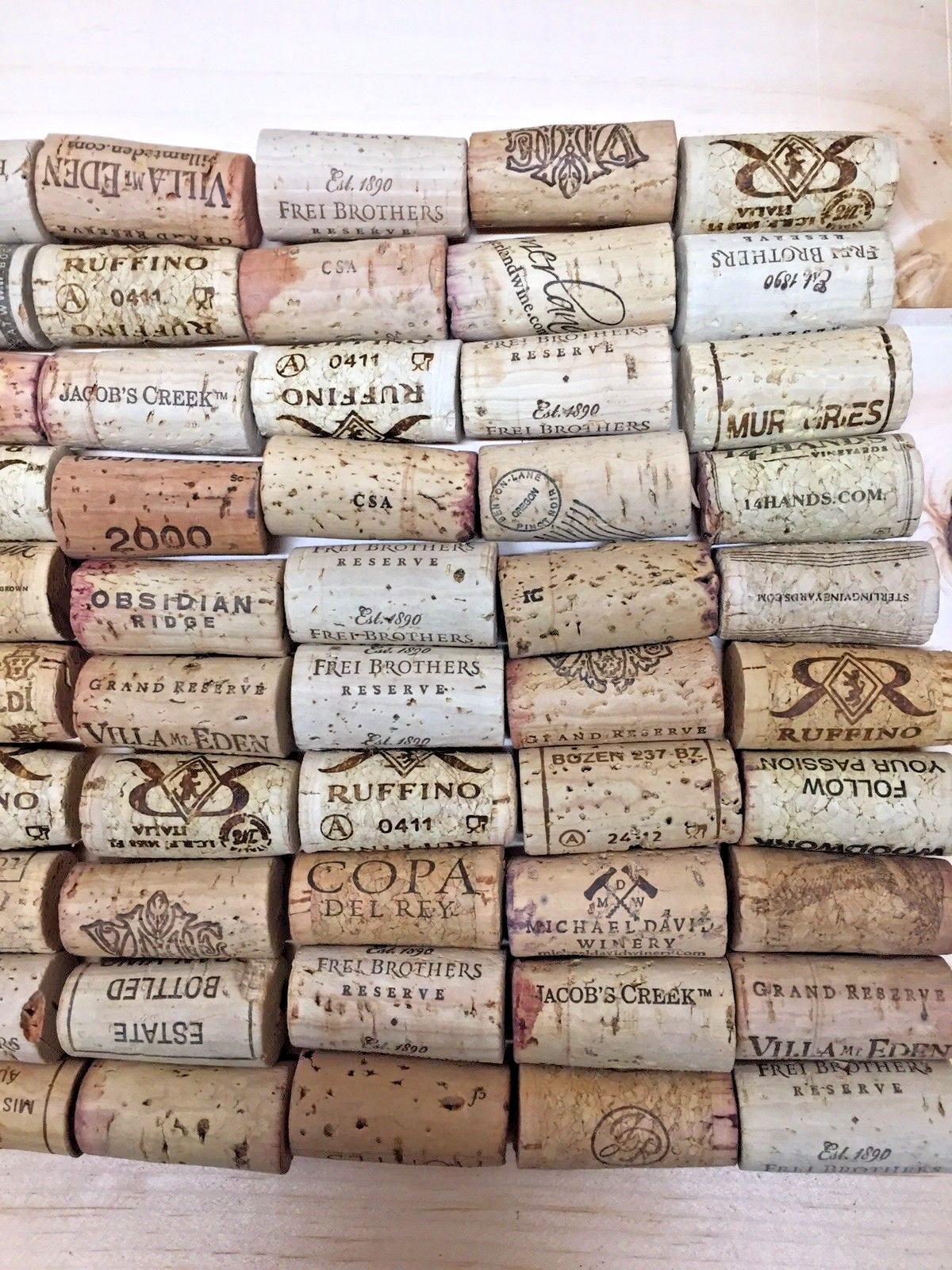 Lot of 100 Natural USED Wine Corks  - Arts and Crafts