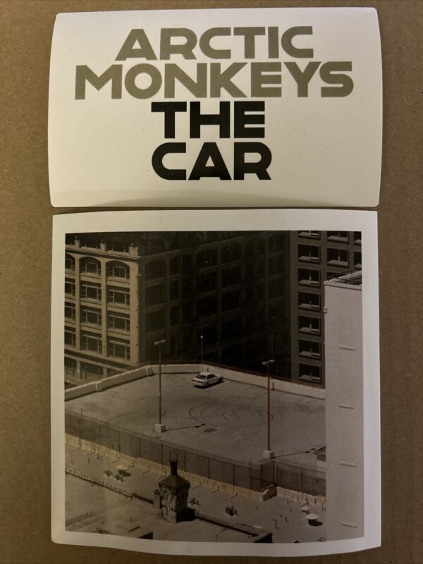 Arctic Monkeys - The Car. Set of 2 Promo Stickers