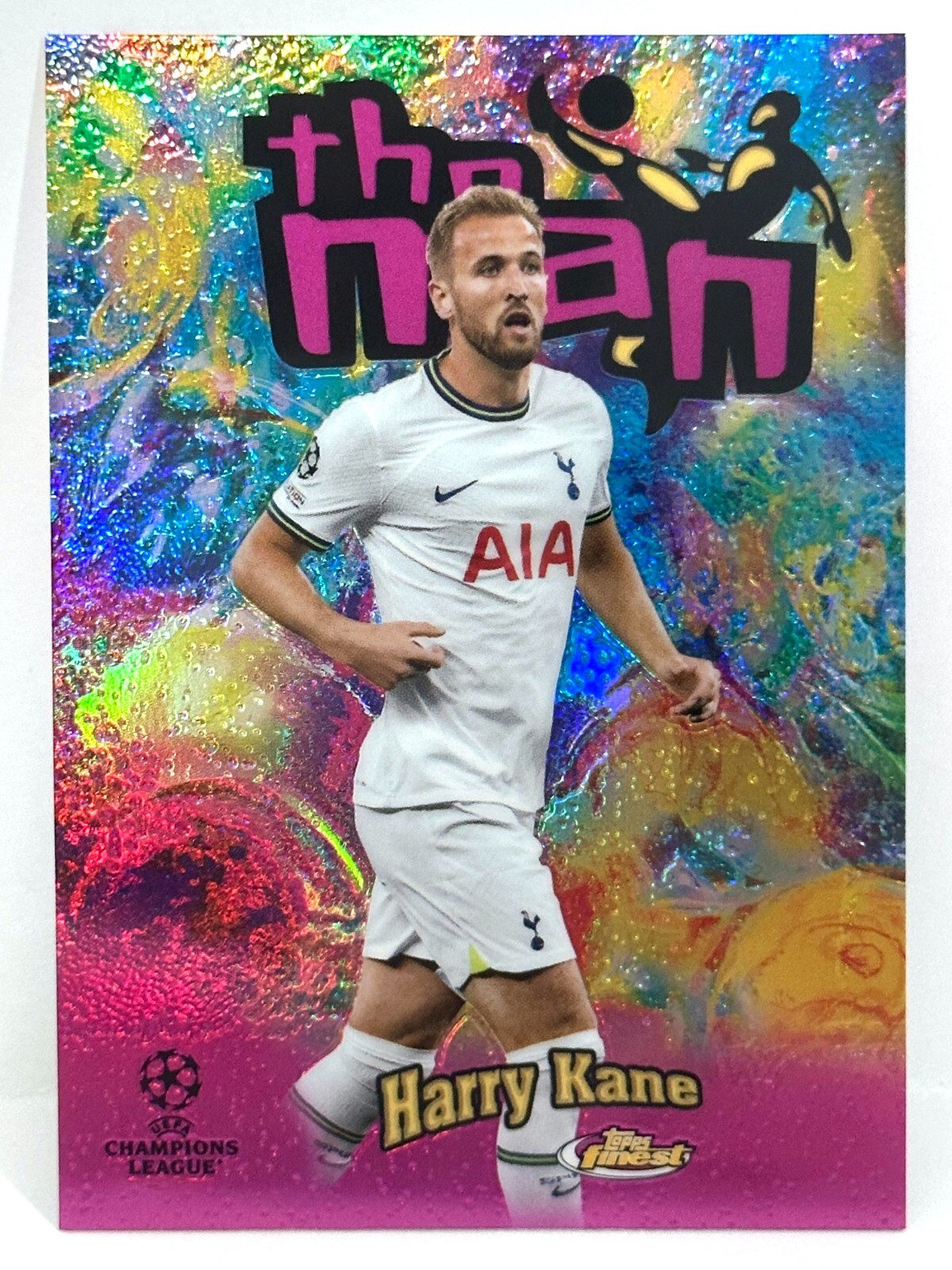トッテナム・ホットスパー　ハリー・ケイン 2022-23 Topps Finest UCL Tottenham Hotspur The Man Harry