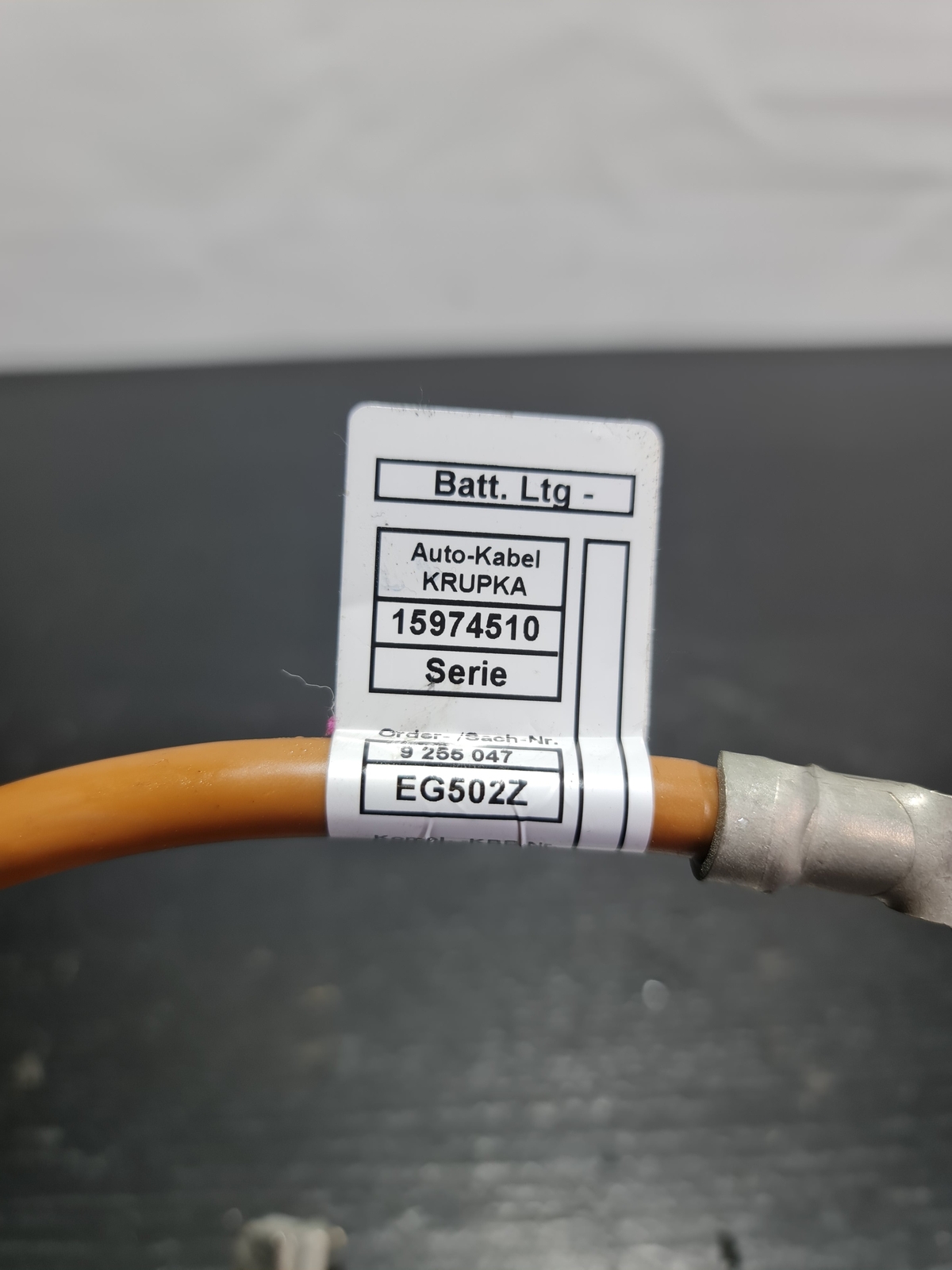 0 Bmw 1 E81 Negative Battery Cable 61129255047 9255047 image 6