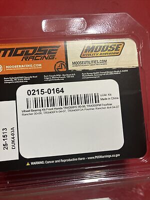 Moose Front Wheel Bearing Kit - 0215-0164 Honda Trx350/400