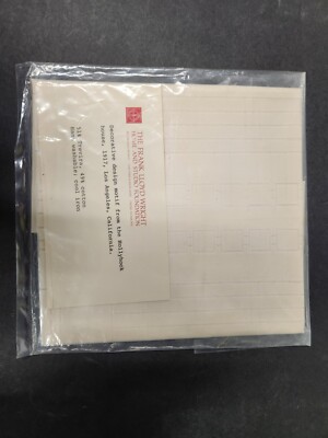 Vintage Frank Lloyd Wright Hollyhock House LA Decorative Linen Panel Schumacher 