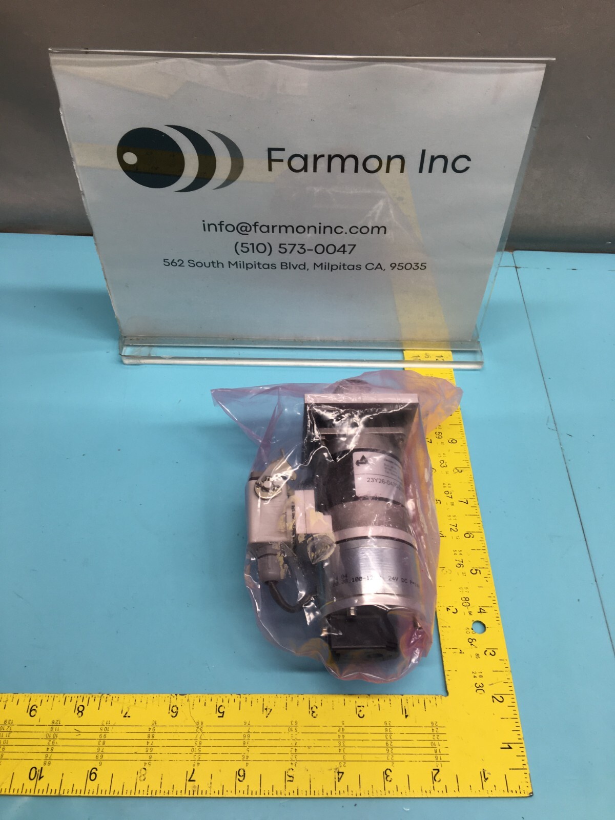 魚4 Jenaer 23Y26-0470-21XDX-71 Servo Motor w/ 100-1257 Encoder