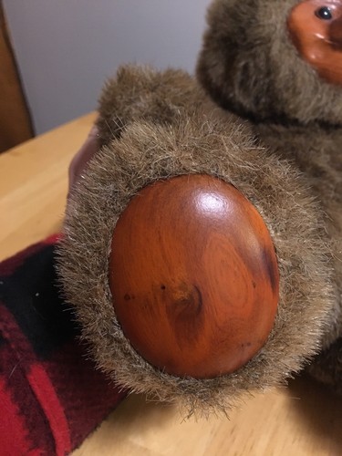 Applause Robert Raikes 12” Sherwood Bear Jointed Wooden Face #5452 Used