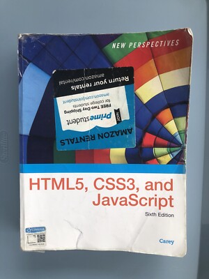 New Perspectives on HTML5, CSS3, - Paperback, by Carey Patrick M. - Acceptable