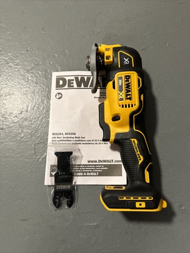 New DEWALT DCS356B  20V Max XR Brushless Oscillating Multi-Tool (Tool Only) 2023