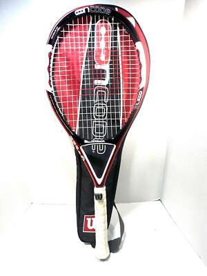 NEW Wilson Ncode N5 110 Oversize Tennis Racquet 4 3/8  Grip With Case