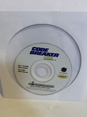 Code Breaker Lite V1.0 (Sony Playstation 2 PS2) Pelican Cheat Disc