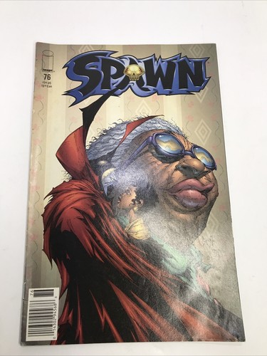 SPAWN ポスター Spawn #76 NEWSSTAND UPC Image Comics 1st Print Todd McFarlane
