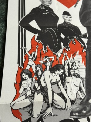 ILSA SHE WOLF OF THE SS RARE DYANNE THORNE ORIGINAL 1 SHEET POSTER 1974 27''x41''