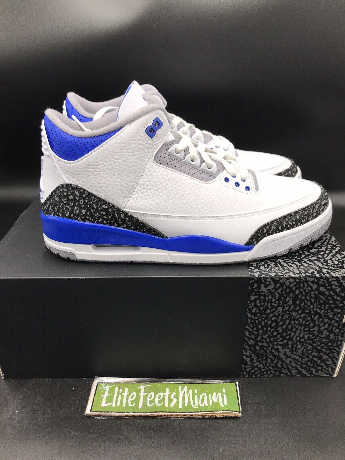Size 10.5 - NEW Air Jordan 3 Retro Racer Blue 2021 FAST Size 10.5 - NEW Air Jordan 3 Retro Racer Blue 2021 FAST