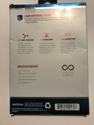 Wii U Screen Protector By Zagg