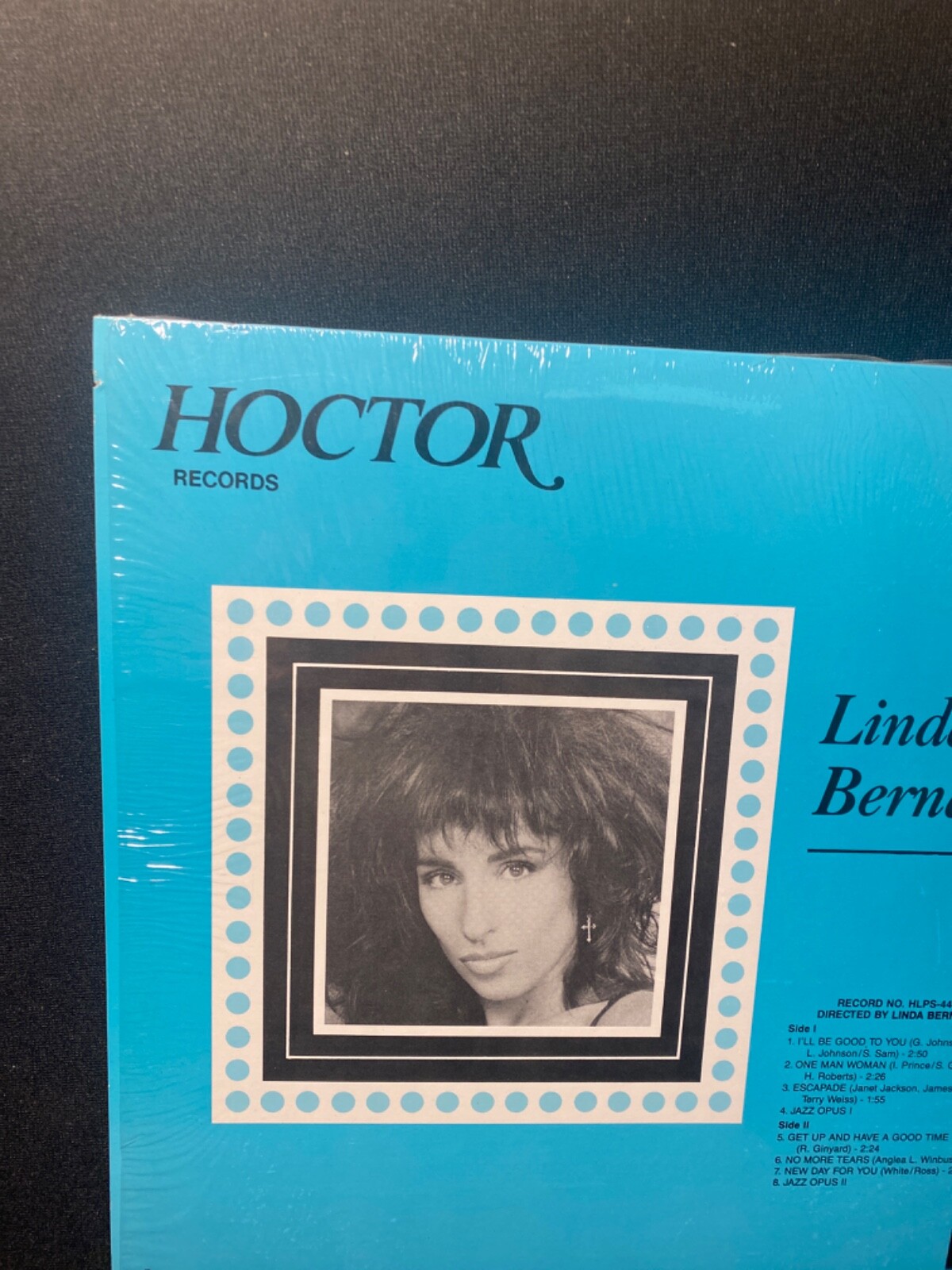 Hoctor Records Linda Bernabei Album 1990 HLPS- 4482 MINT in Shrink