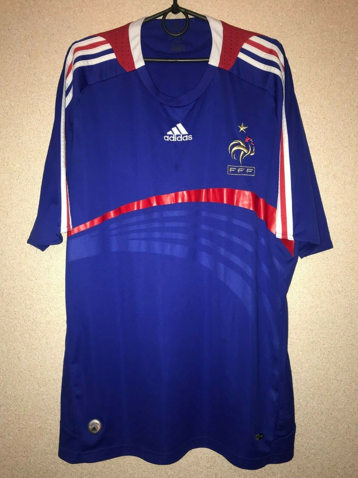 France Home football shirt 2007 - 2008 Adidas Rare Jersey | eBay