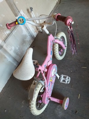 Kid Cool Bike Girls Mickey Mouse Bell Princess Pink Bicycle Toy Pedal Push Froze