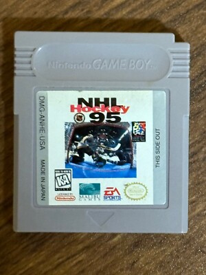 NHL Hockey 95 Nintendo GameBoy Game Boy Cartridge Only EA Sports 