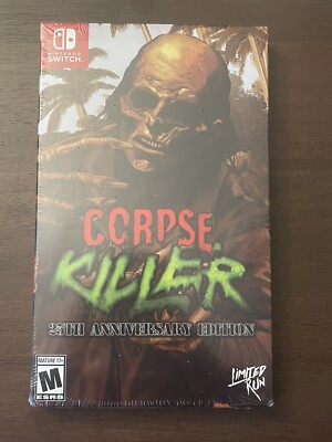 CORPSE KILLER 25th Anniv. Collector's Edition Limited Run (Nintendo Switch) NEW!