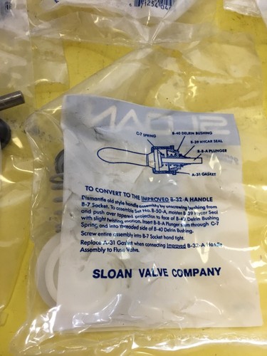 SLOAN Valve B-50-A Handle Repair Kits