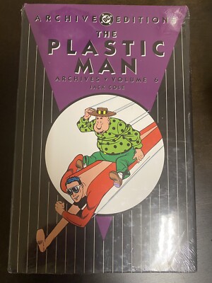 DC The Plastic Man Archives Volume 6 (2004) Hardcover *Sealed* Jack Cole