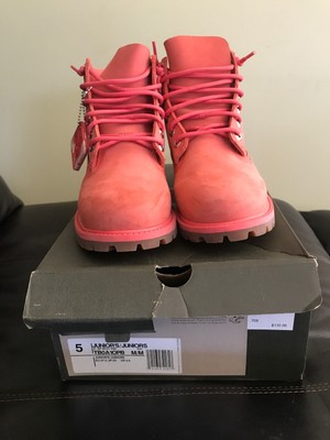 red timberlands grade school