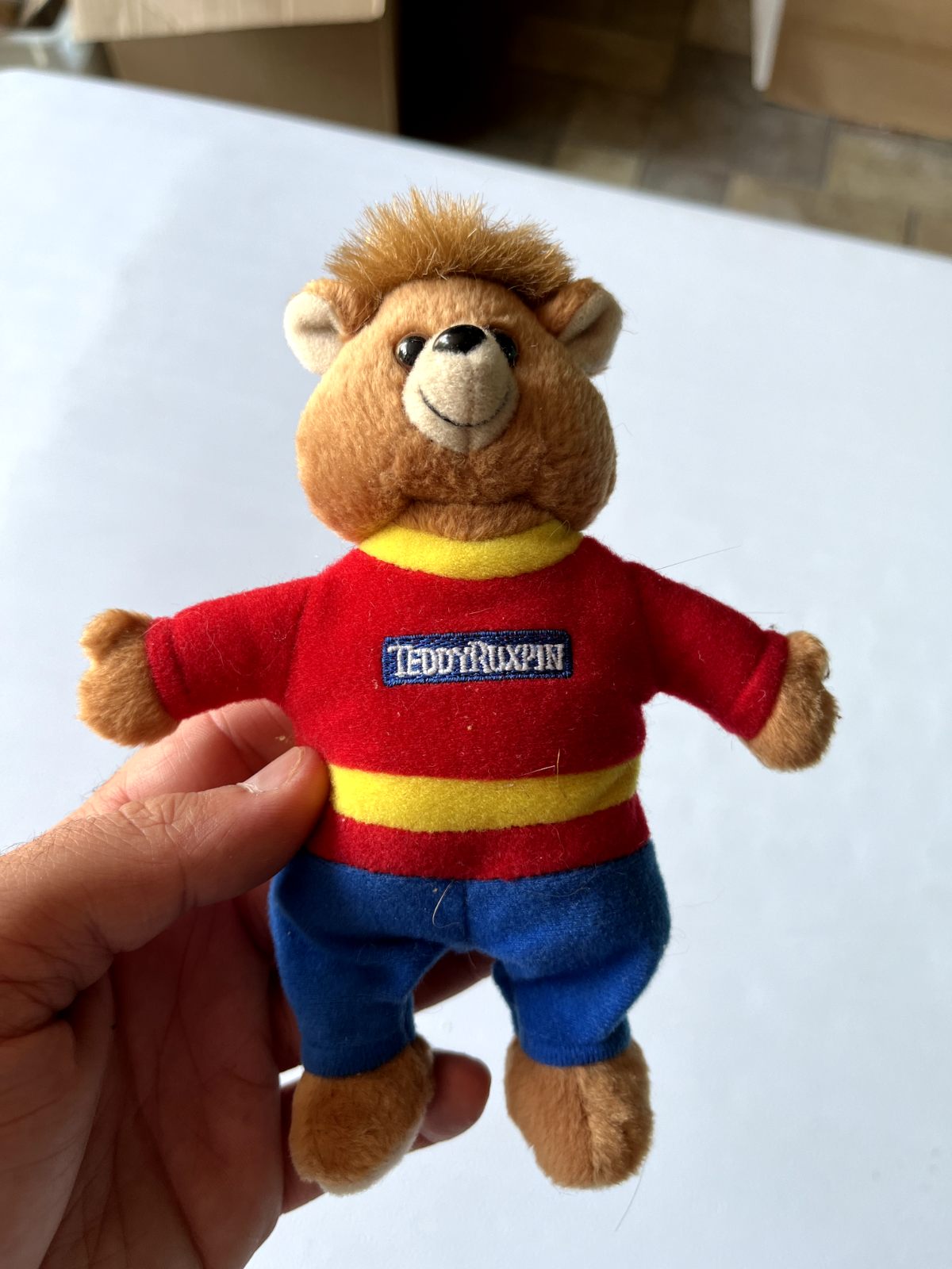 VINTAGE 1998 TEDDY RUXPIN Plush Stuffed Mini Bear Toy | eBay