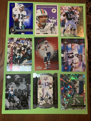 Dan Marino    Define The Game  9 Card Lot W/ Inserts