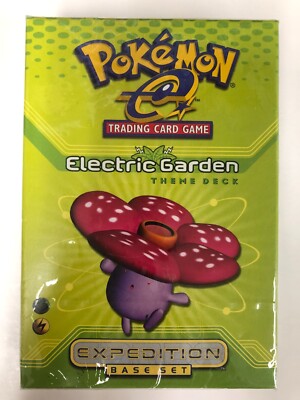 2002 Pokemon Electric Garden Theme Deck Expedition Base Set SEALED
