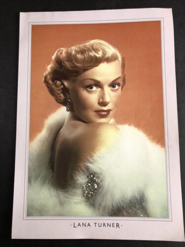 Lana Turner - Movie Star Sex Symbol Mini Poster/Print 8.5x12.5