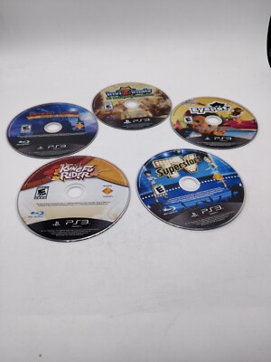 PlayStation Move Playstation 3 PS3 Camera Tested Lot 5 TV Eyepet Moves Kung Fu