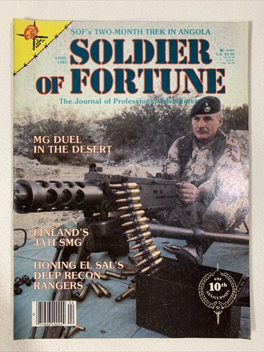 Vintage Soldier Of Fortune Magazine April Apr 1985 SOF MG
