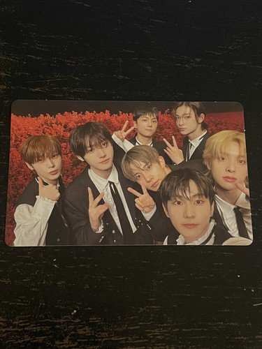 Group Official QR Photocard Enhypen 4th Album Dark Blood