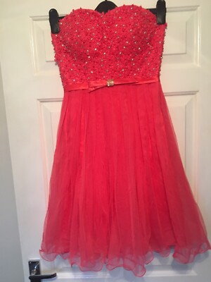 Sweetheart Embellished Prom Dress S/M BNWT