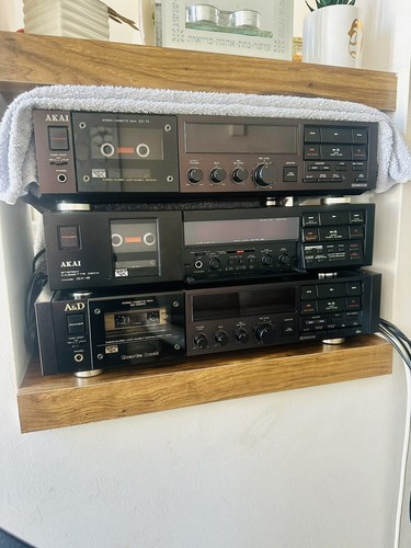 AKAI A&D GX-Z9000 3-Head Stereo Cassette Deck 100v Free Shipping