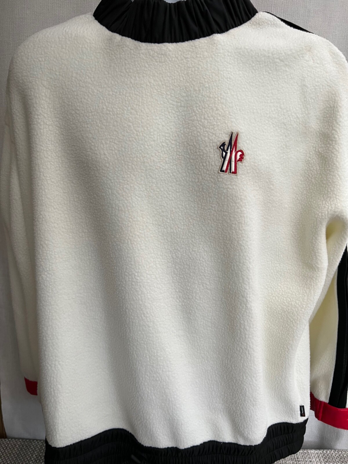 【送料&関税込】Moncler Grenoble Logoed Hoodie In White Men's Logo hoodie | MONCLER GRENOBLE | 24S