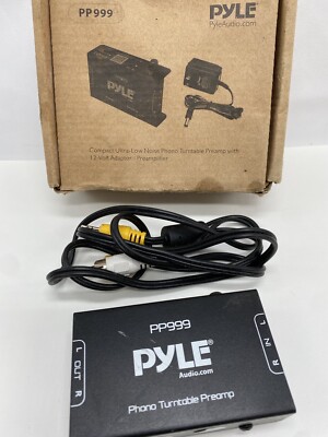 PYLE PRO PP999 Phono Turntable Pre-Amplifier