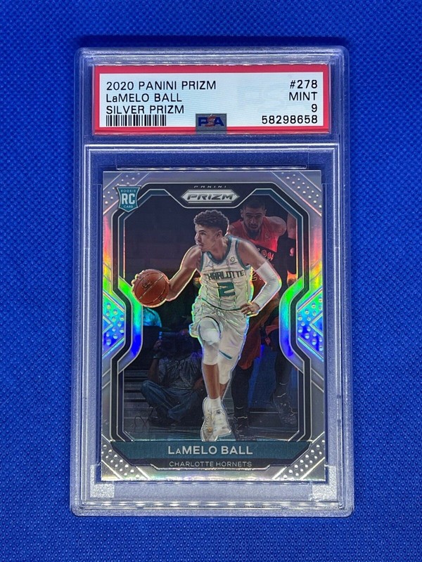 silver prizm lamelo ball