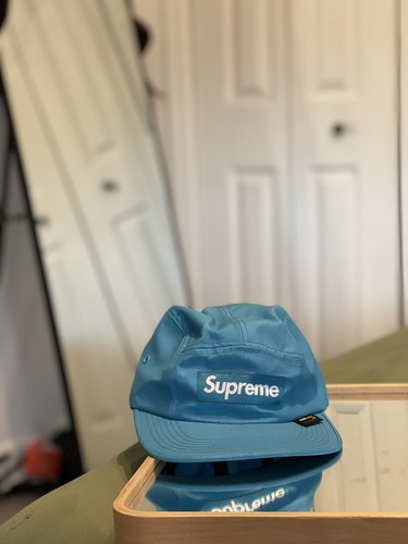 SUPREME New York Cordura Fabric Camp Cap LIGHT BLUE Hat SUPREME New York Cordura Fabric Camp Cap LIGHT BLUE Hat