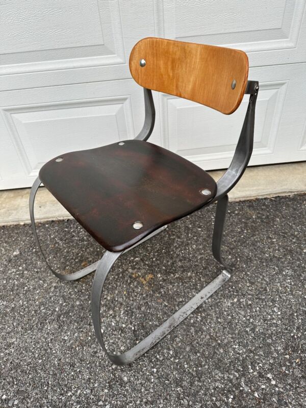 Vintage Ironrite Health Chair By Herman Sperlich Industrial Machine Age Mcm